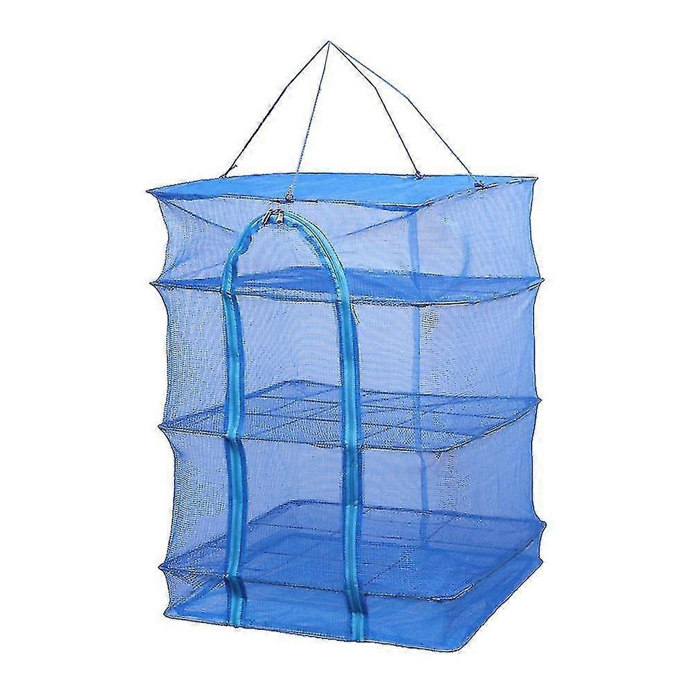 1pc Pliage Séchage Net Multi-function Séchage des poissons végétaux Suspendus maille