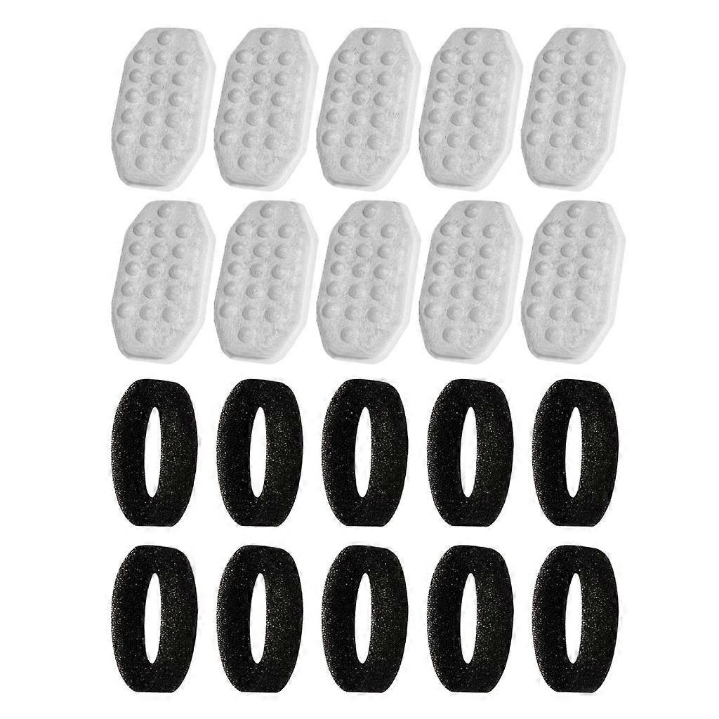 Pack of 10 Replacement Filters Keep Water Clean Double Filtration