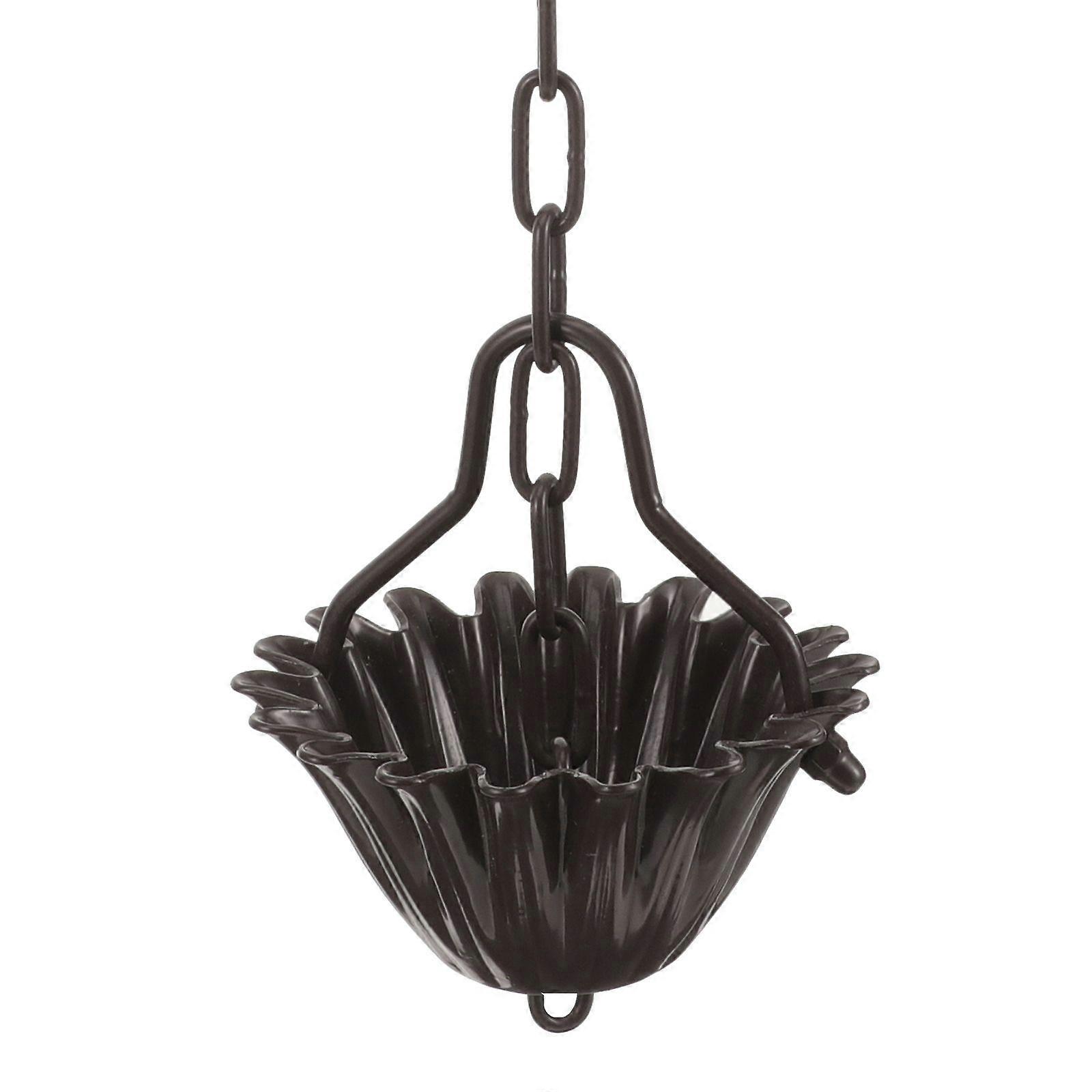 Practical Rain Chain Gutter Rain Chain Hanging Decor Garden Porch Gutters Rain Chain