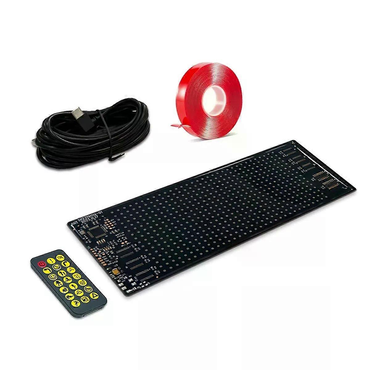 Programmable Led Sign Scrolling Message Led Shop Signs Flexible Digital Display Board DIY App Control Led Matrix Panel A