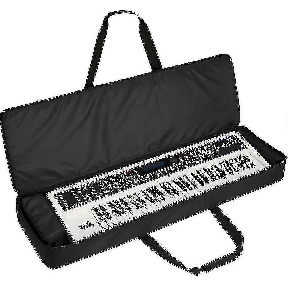 Black Protective 61-key Electric Keyboard Padded Carry Bag Ty-Yvan