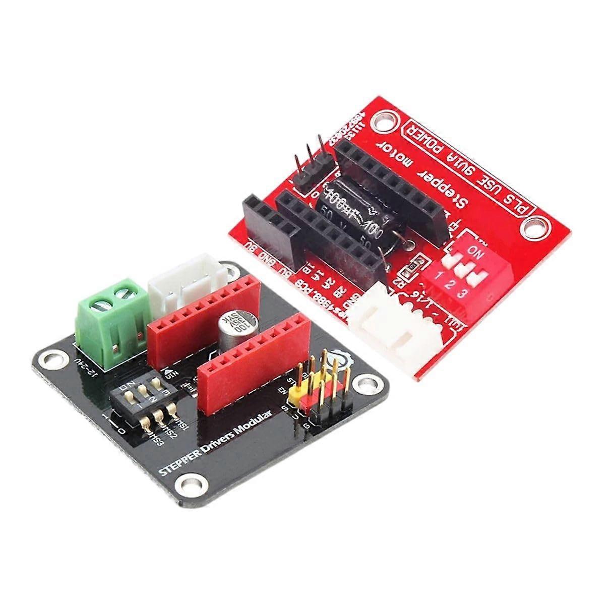 42 Stepper Motor Driver Expansion Board DRV8825 A4988 Control Shield Module for Arduino Ramps 1.4 3D Printer DIY Kit
