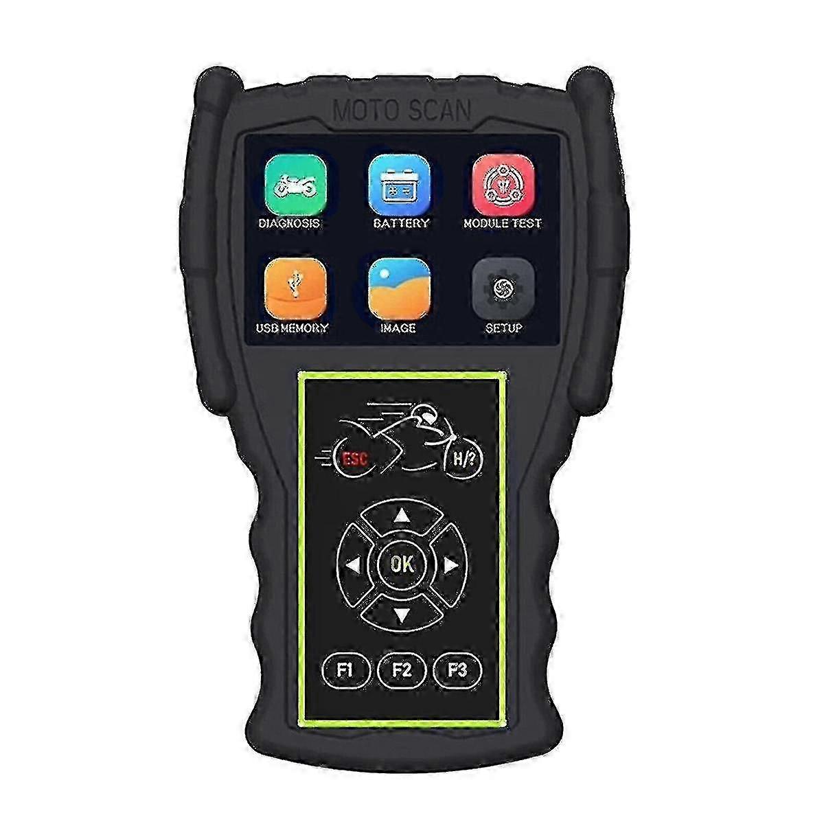 M100pro Motorcycle Diagnostic Tool Scanner Scanning Tool & Battery Tester Diagnostic Tester Code Re