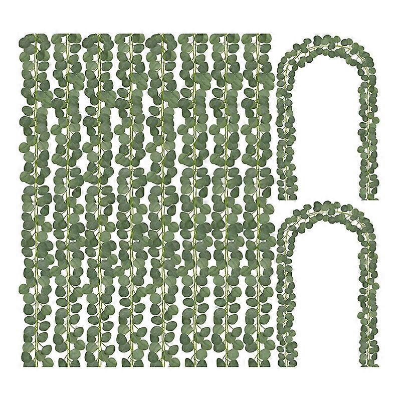 Artificial Greenery Garland Faux Eucalyptus Leaves