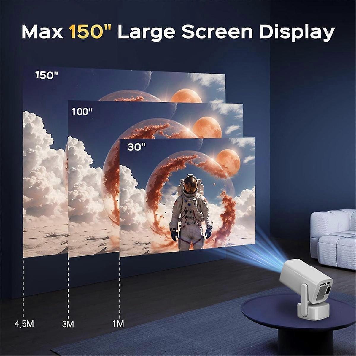 Y7S Mini Smart Projector 1980x1080P Home Cinema Outdoor Projetor (EU)