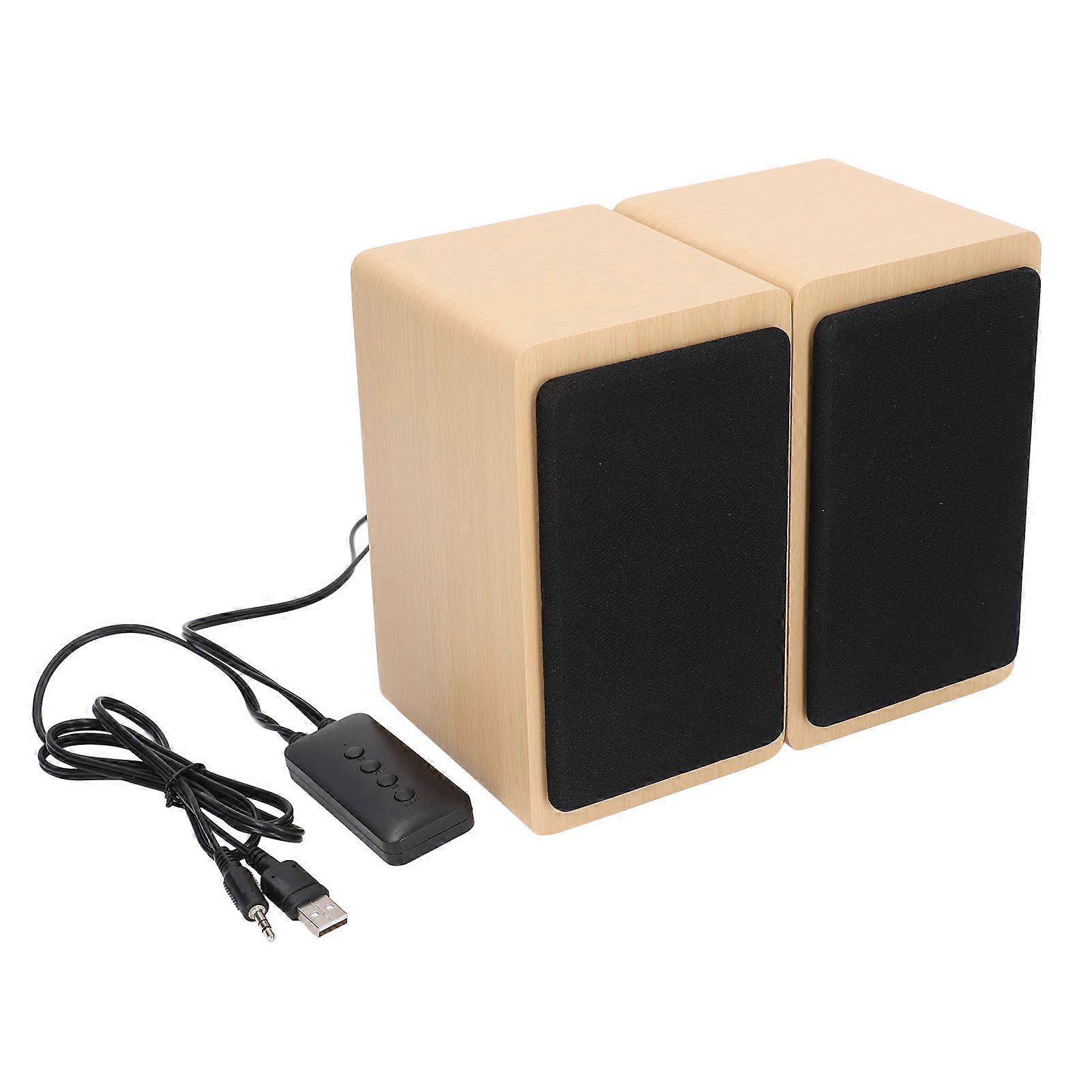 Computer Speakers Stable USB Mini Wired Bluetooth Desktop Subwoofer for Home PC Laptop
