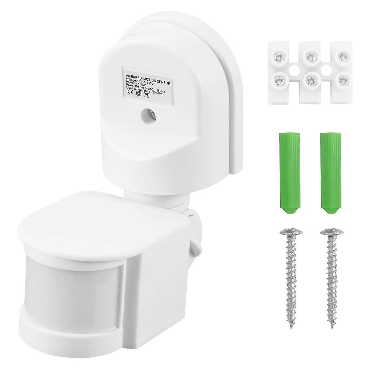 Infrared Motion Sensor AC110V-240V Adjustable Sensor Switch