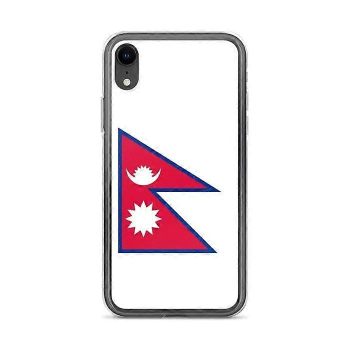 Phone Case - PIXELFORMA - Nepal Flag - Compatible with iPhone XR - Flexible - Shockproof