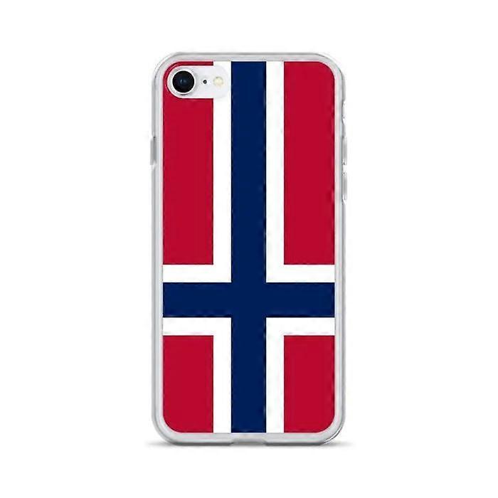 Official Svalbard and Jan Mayen Flag Phone Case - iPhone 8