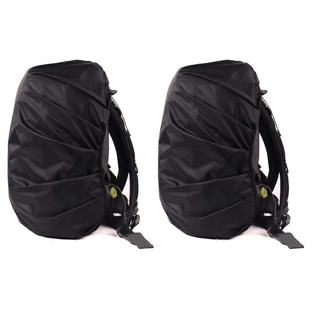 Backpack Rain Cover Antidust Reflective Protector Bag 4155L 2-Pack Waterproof Hiking Accessories