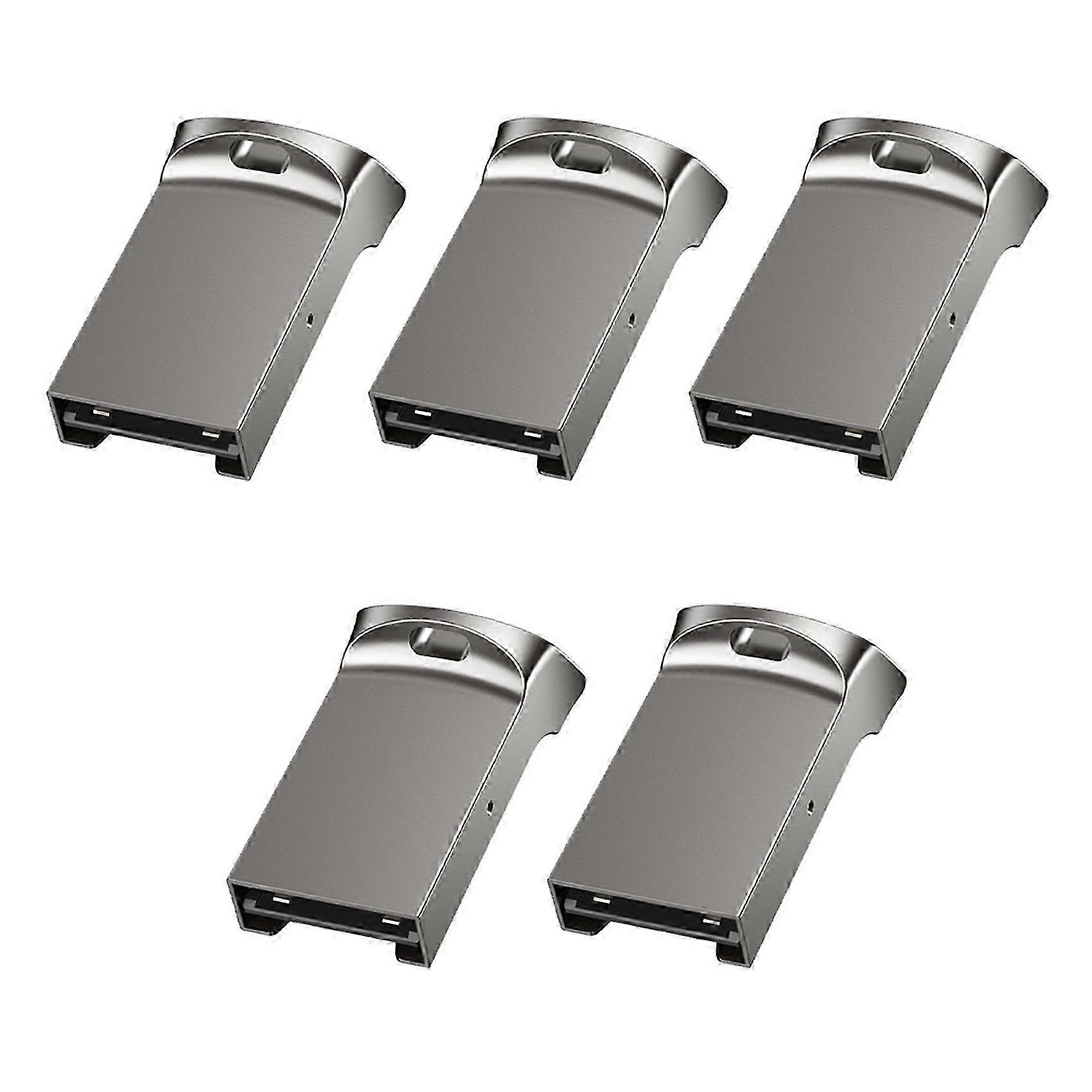 5X Mini TF Card Reader USB Computer Card Reader TF Card Memory Reader Adapter with LED Indicator fo