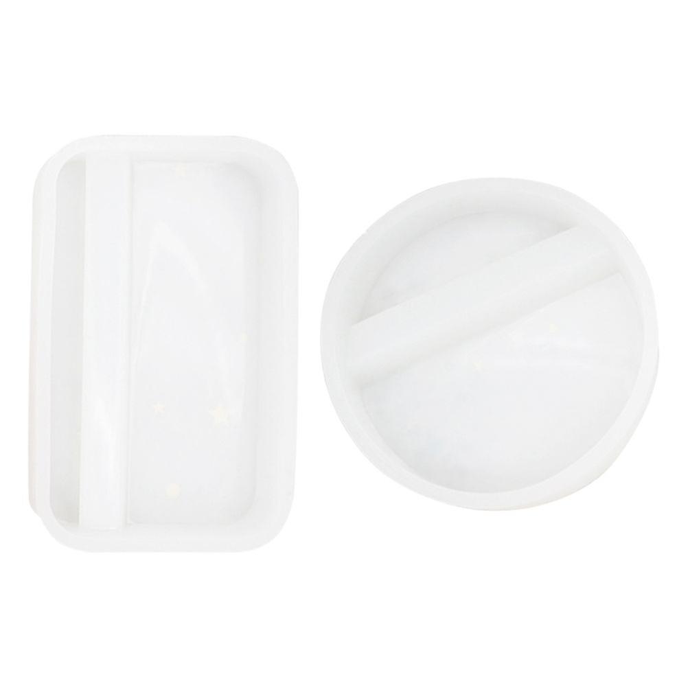 2pcs Silicone Phone Support Molds Practical Phone Rack Molds DIY Molds
