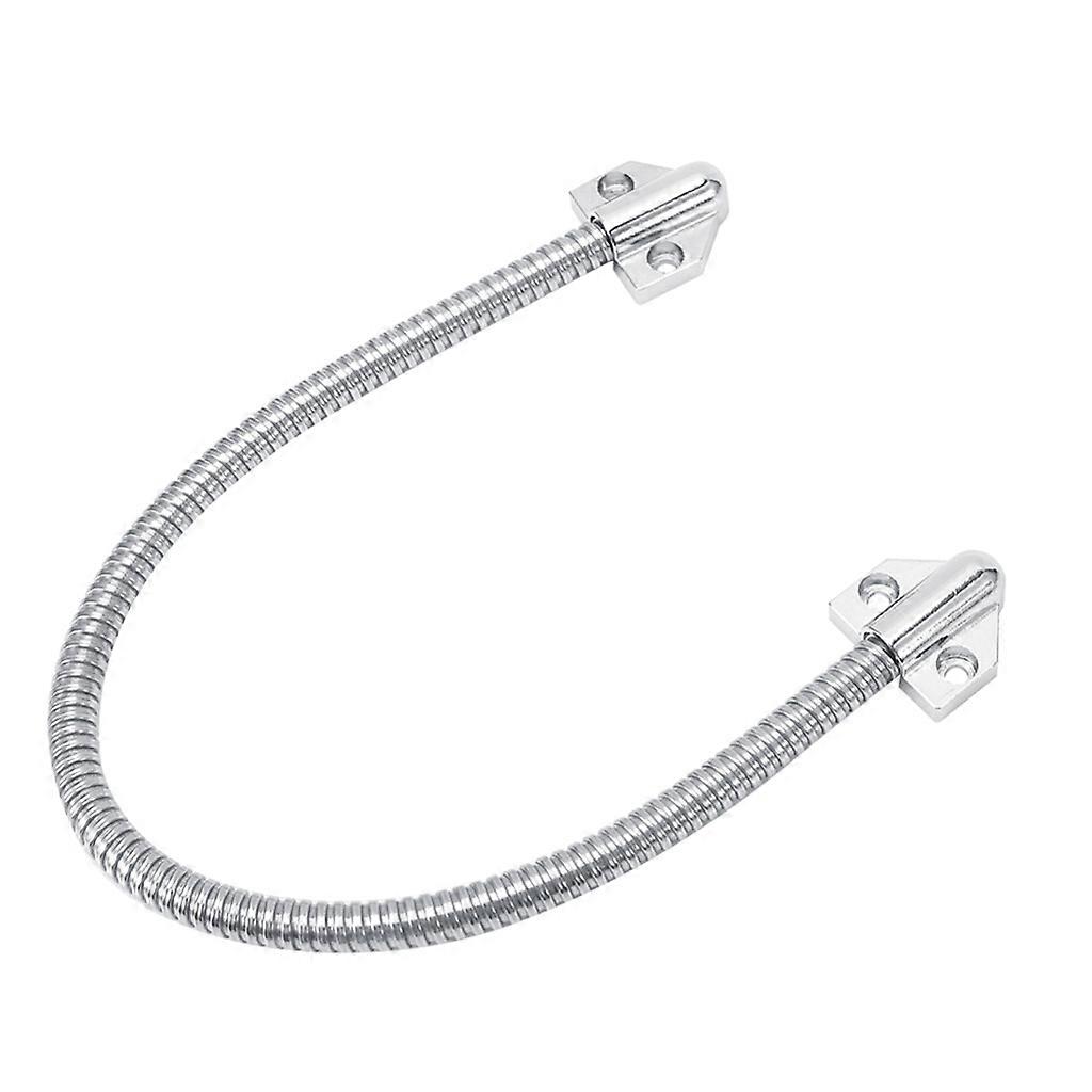 Flexible Armored Door Loop Alloy Wire Protector with Alloy Ends 16" Long 1/2" OD Home Access Control Accessories
