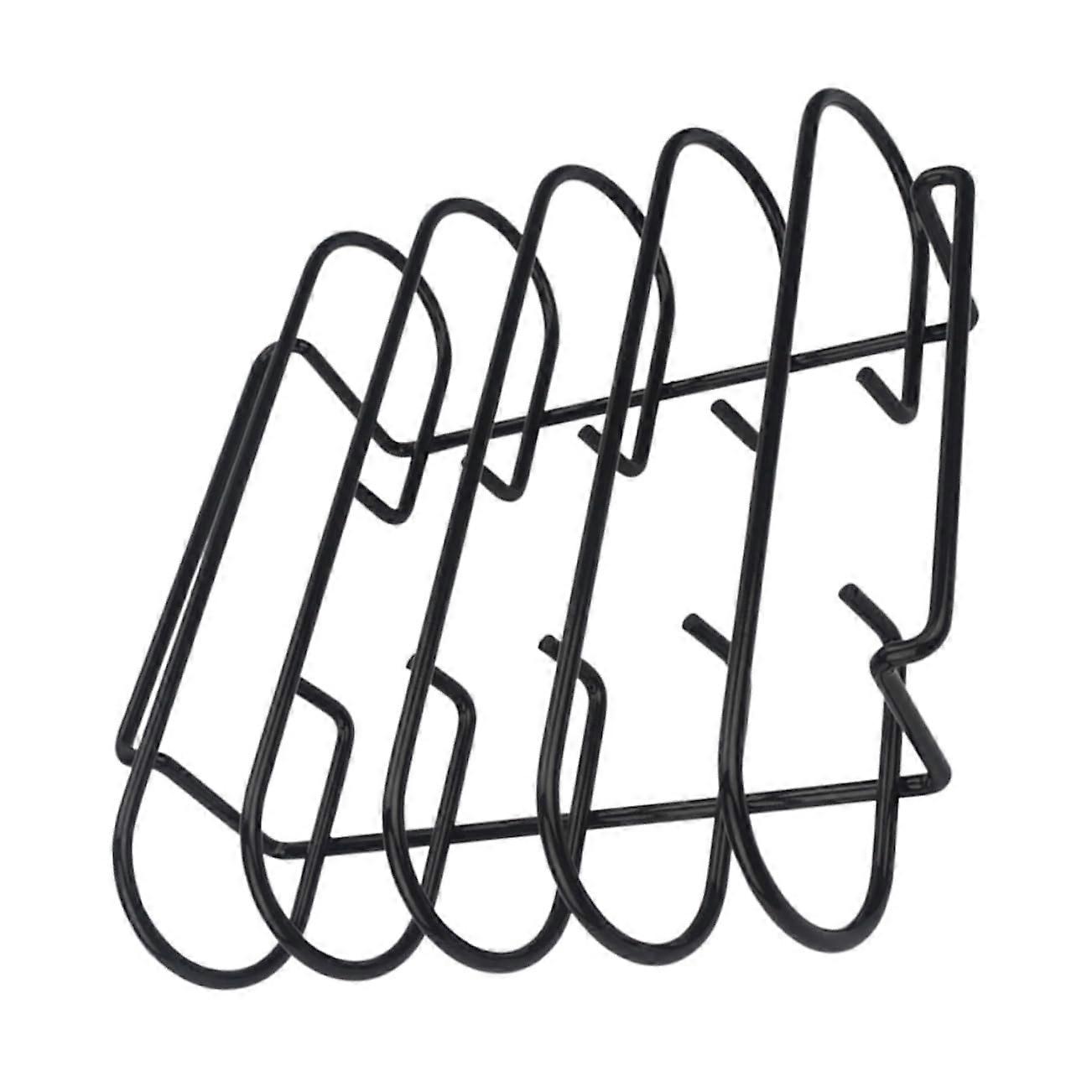 Camping Grill Stand Portable Chicken Grill Rack Durable Outdoor Cooking Accessory