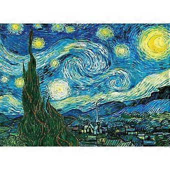 Sterrennacht van Vincent Van Gogh puzzel van 1000 stukjes