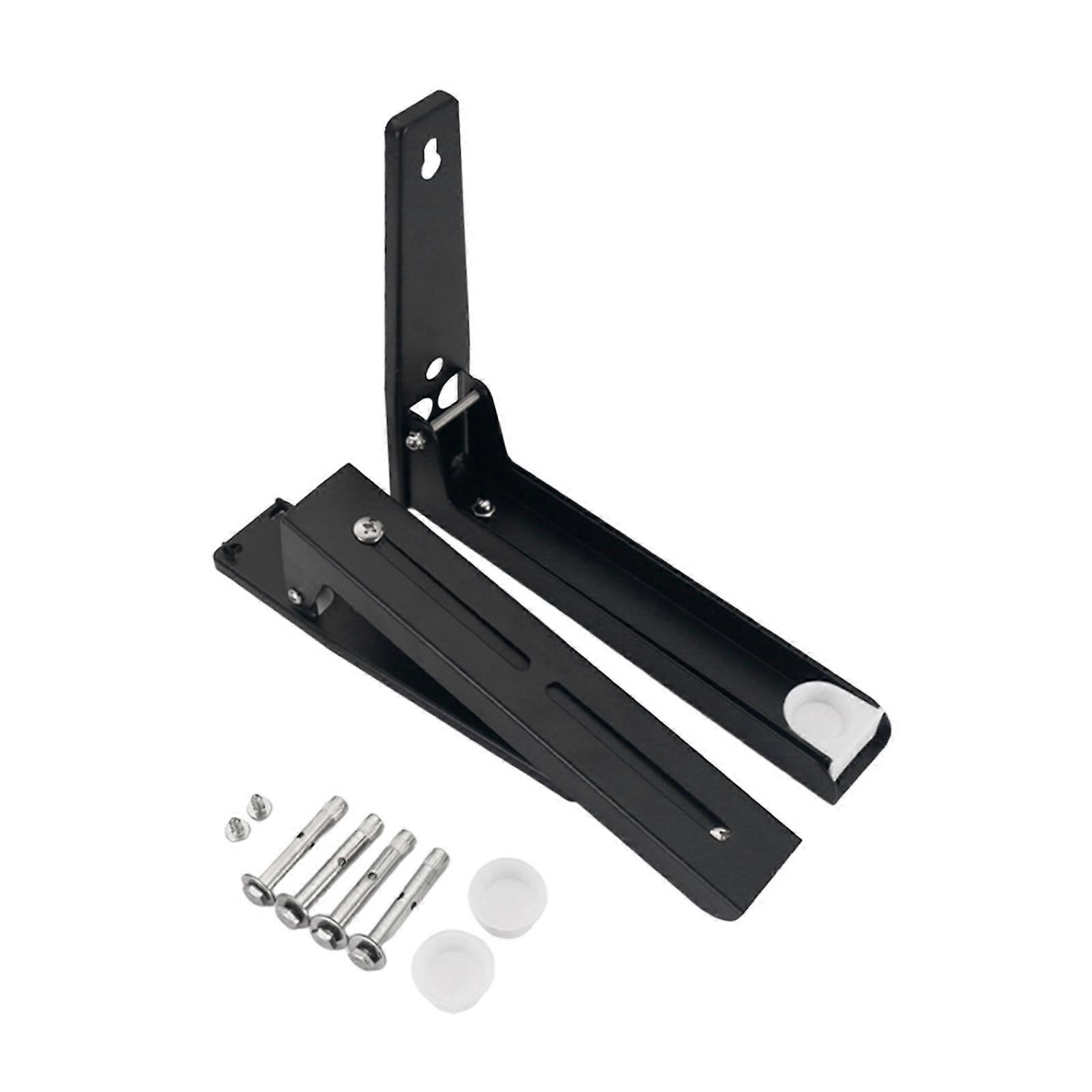Microwave Mount Bracket Accessory Carbon Steel, Retractable, Extendable
