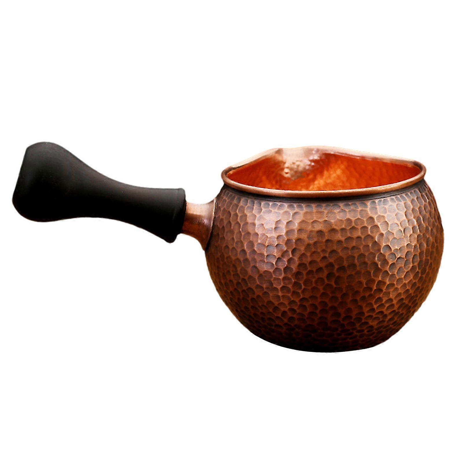 Copper Creamer Pitcher Small Copper Pitcher Fair Cup 255ml Tea Multifunctional