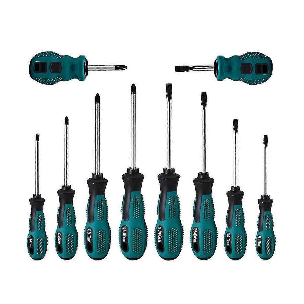 10-Piece Screwdriver Set Hardware Tools Combination Set Electrical Maintenance Tools