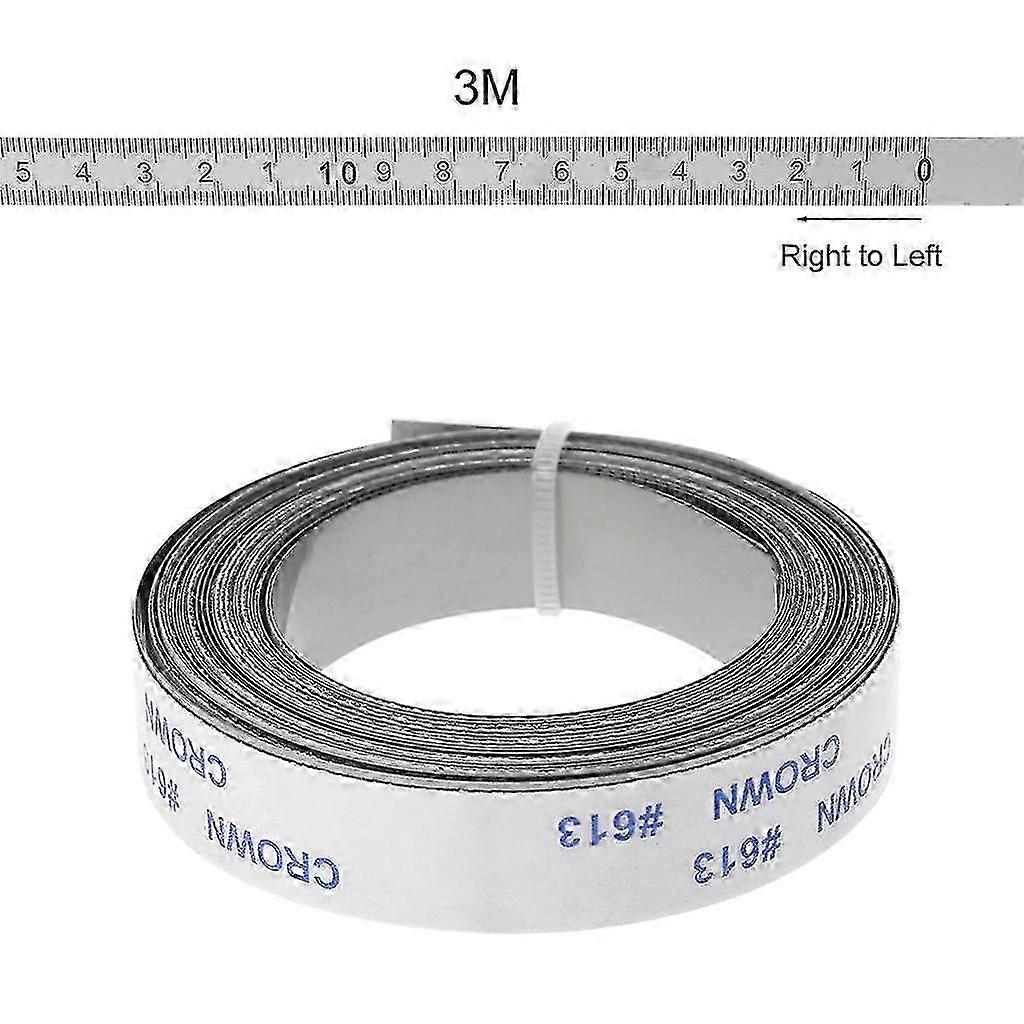Ο αυτοκόλλητος μετρητικός χάρακας κλίμακας μετρήσεων μετρήσεων μετρητών μετρήσεων μετρητών μετρητών ανοξείδωτου Miter από ανοξείδωτο χάλυβα από δεξιά προς τα αριστερά