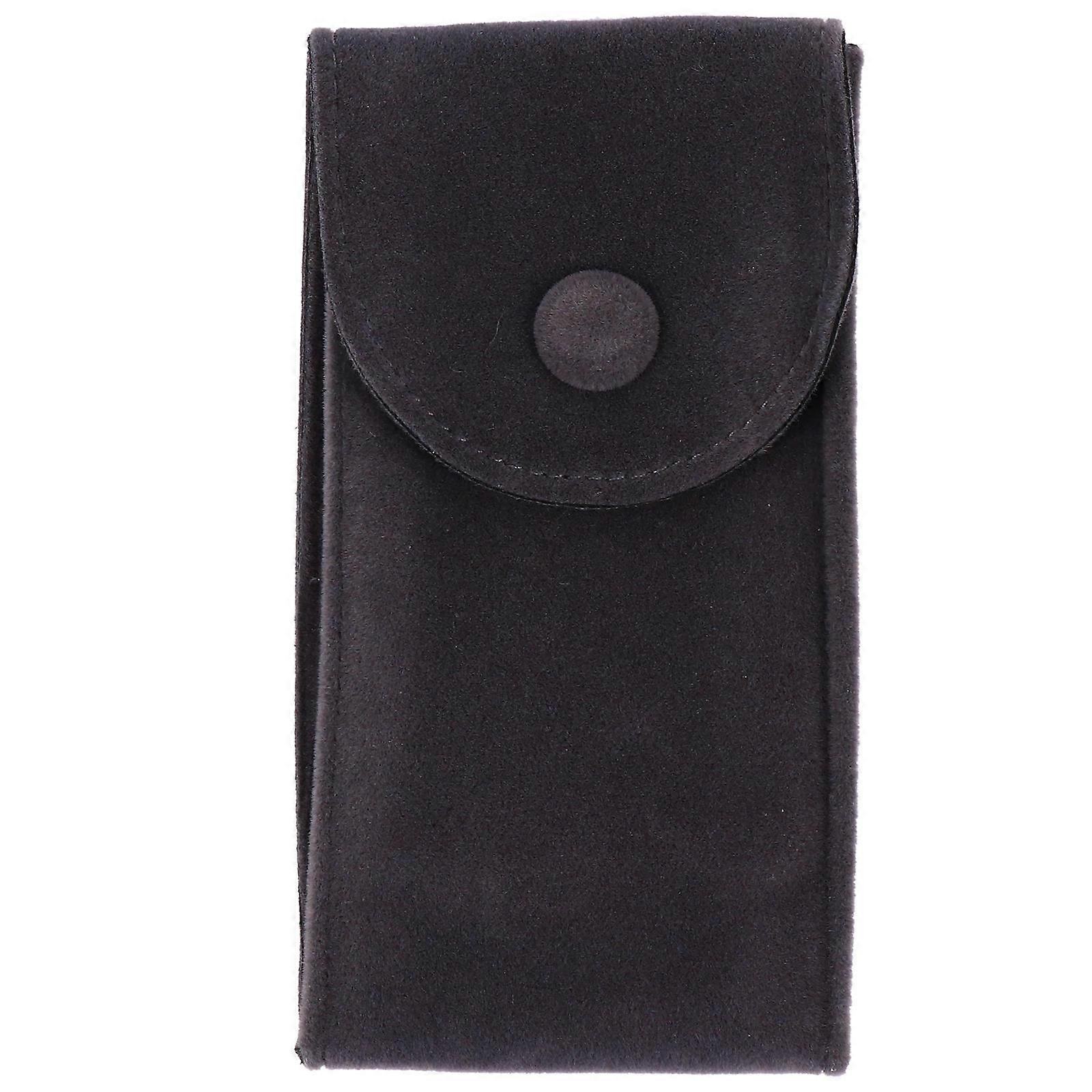 Portable Non Woven Watch Bag Travel Pouch for Smart & Luxury Watches – Durable, Scratch Resistant Design – Universal Size for Men and Women – Dark