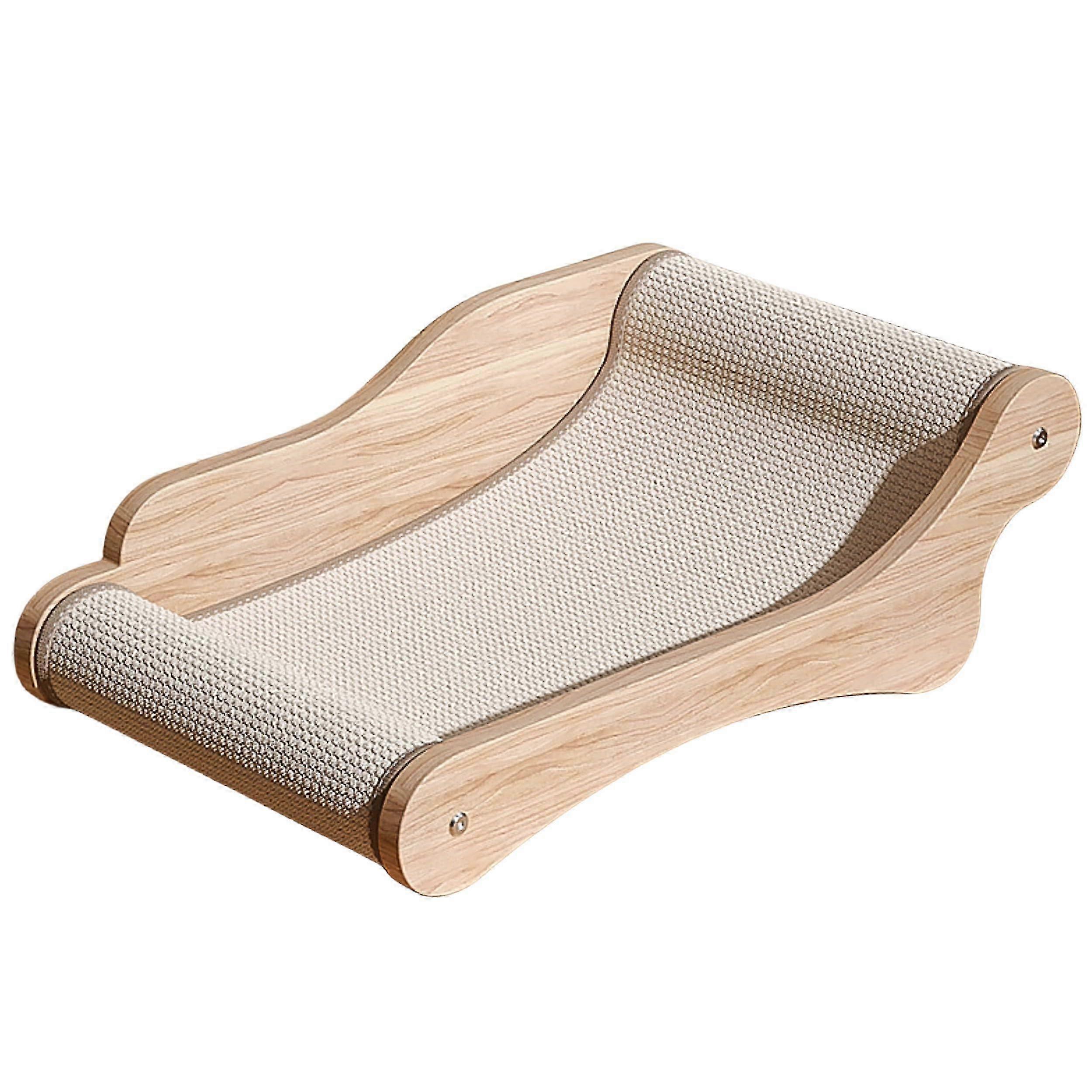 2025 Sisal Cat Bed Scratcher closed cats durable cat scratch pad wooden pussy shear natural sisal matt cat boiler Lounger