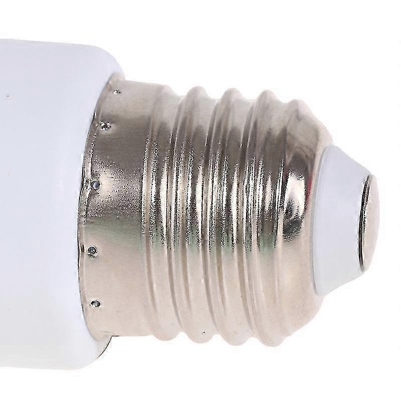 220v E27 Abs White Connector Accessories Us/eu Plug Screw Bulb Base Adapter-Yvan