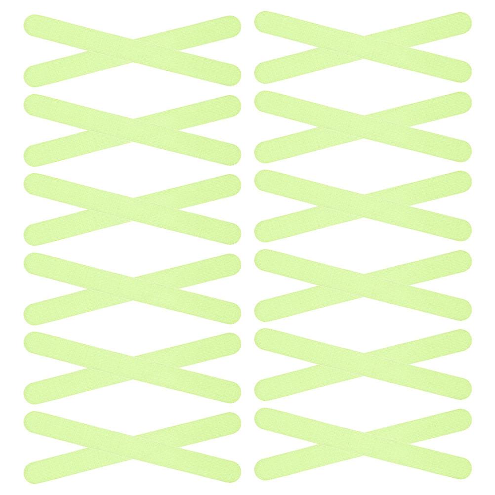 Glow in Dark Non Slip Transparent Adhesive Shower Strips for Bathtub, Stairs & Bathroom Safety – Textured Surface Stickers for Elderly Use