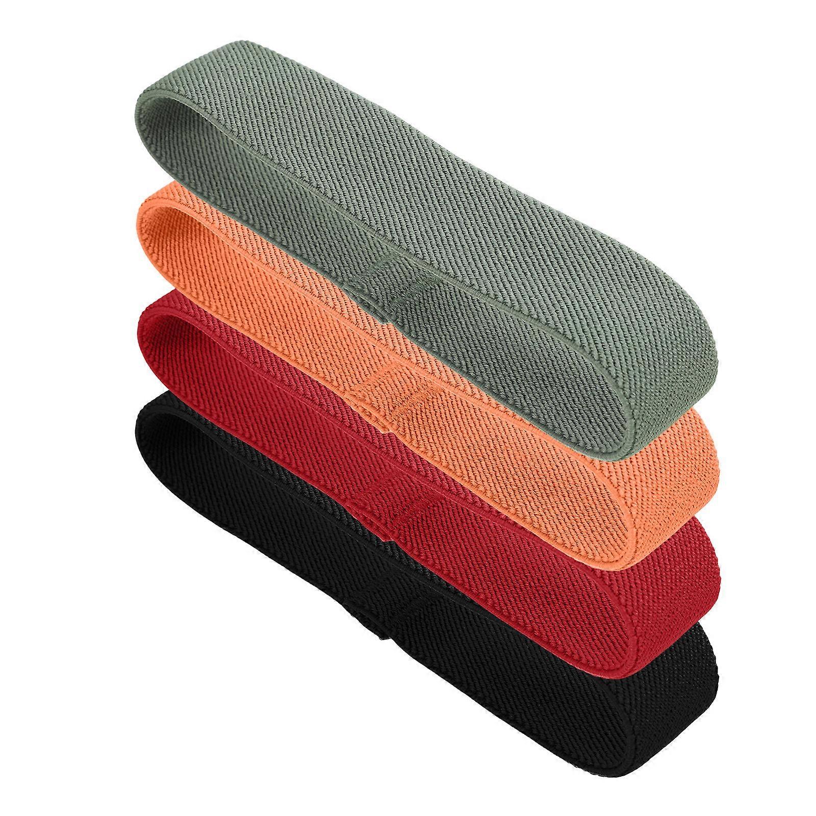 Lunch Container Sealing Straps Adjustable Size Nylon Lunch Box Straps For Picnics Travel 4Pcs
