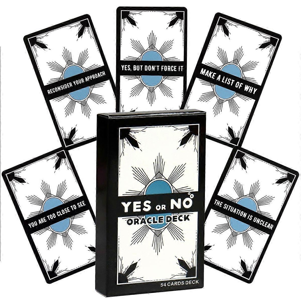 Yes No Oracle Cards Deck - Fortune Telling Guidance Answers