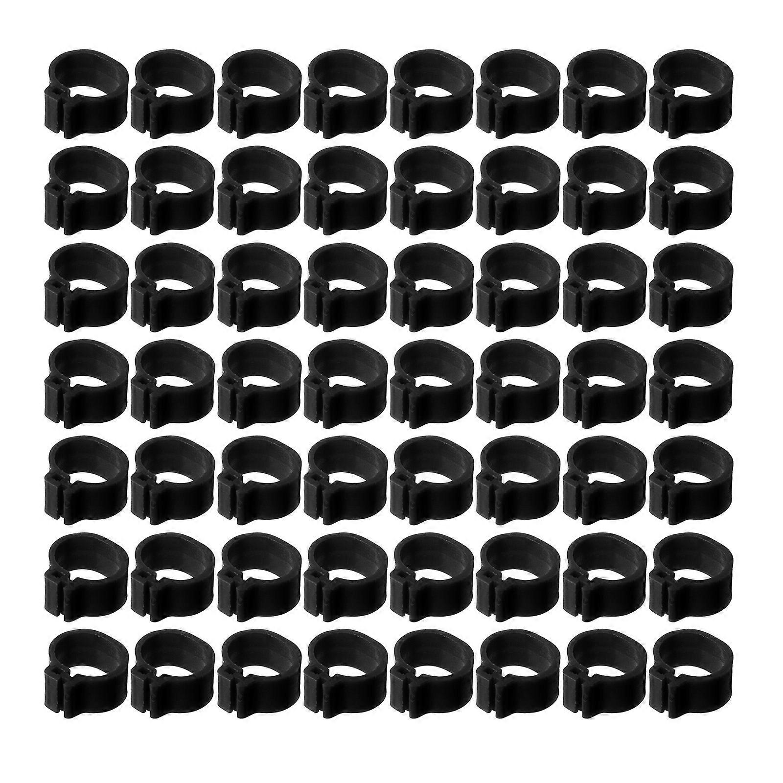 100pcs Lightweight Pigeon Leg Bands for Bird Identification, Easy to Apply and Remove for Poultry Management and Breeding Care