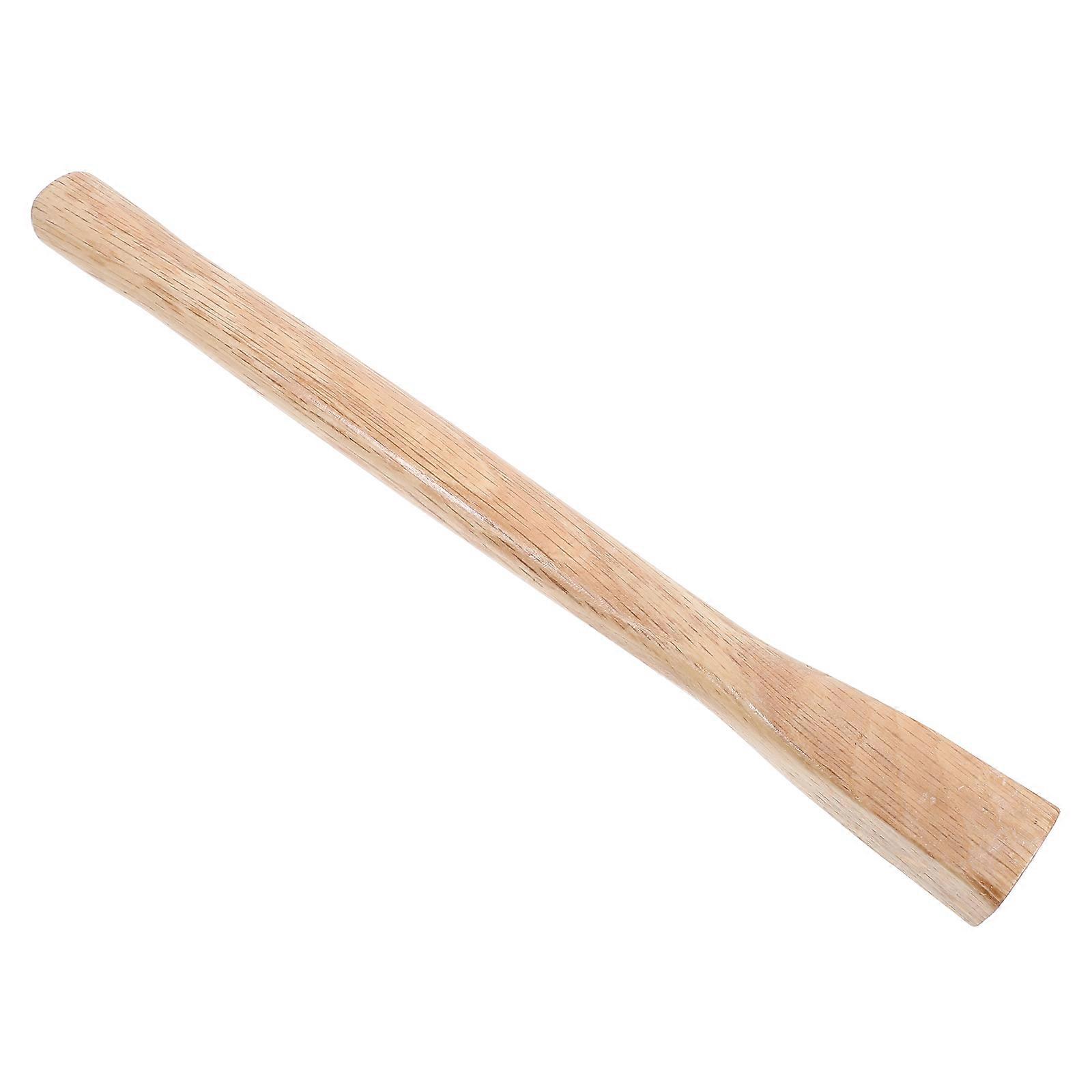 Wood Hammer Handle Replacement For Axes Ergonomic Grip Khaki 39cm 1Pack
