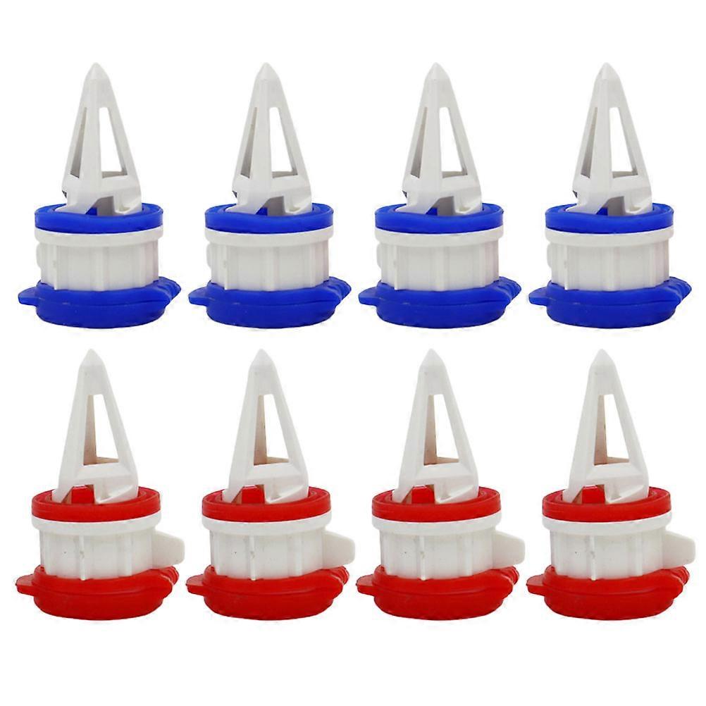 Cutie Deviator de lapte cu capac pentru conservarea laptelui Gura de scurgere a băuturilor ABS 8Pack