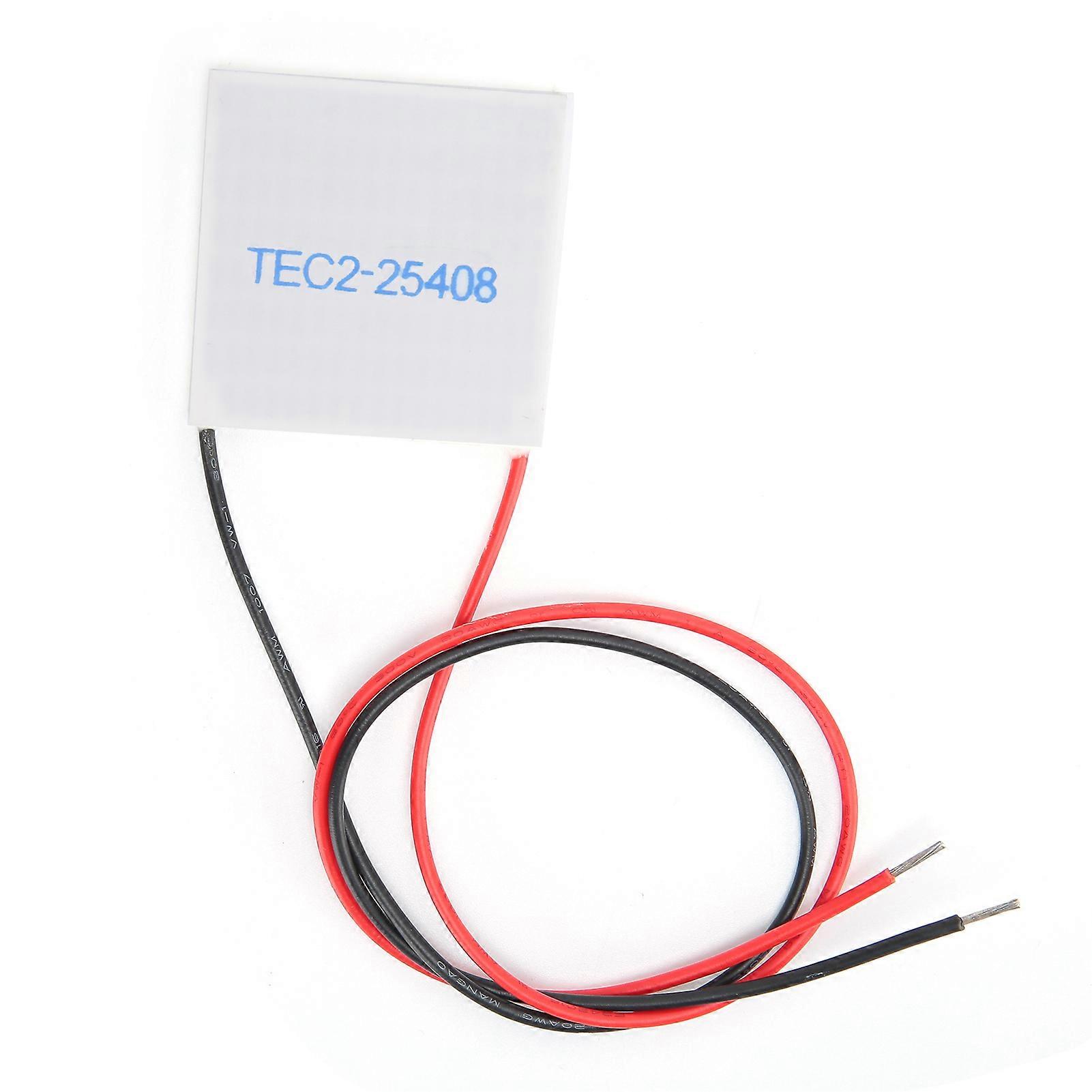 TEC2-25408 Thermoelectric Cooler, 2-Layer Semiconductor Electronic Cooling Plate, 40 x 40 mm, 12 V, 8 A