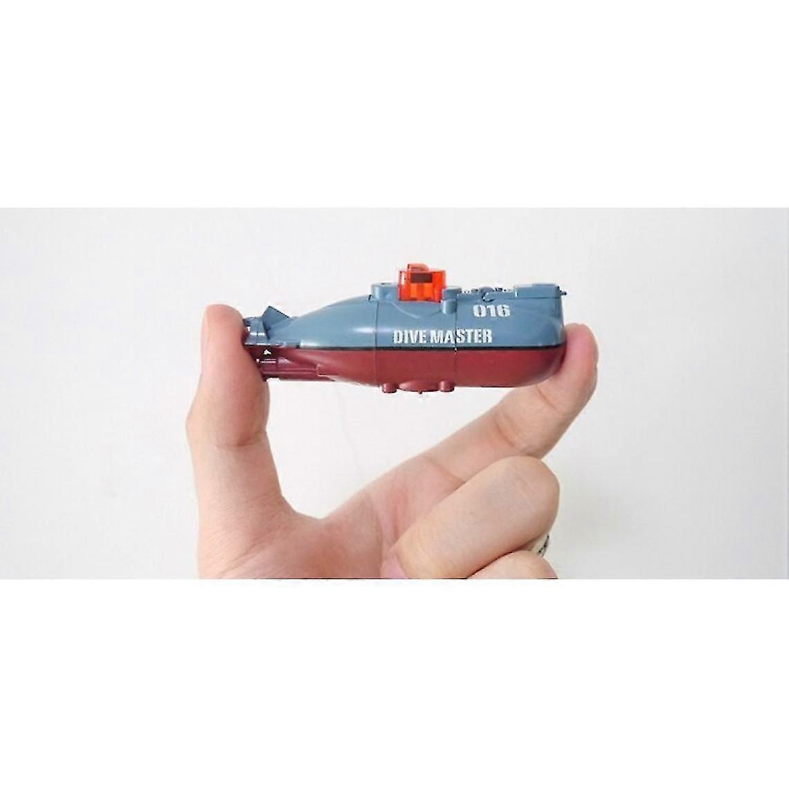 Rc Submarine 6 Channel High Speed Radio Remote Control Electric Mini Submarine Radio Controlled Toy Kid Boy Model Toy Gift(blue)