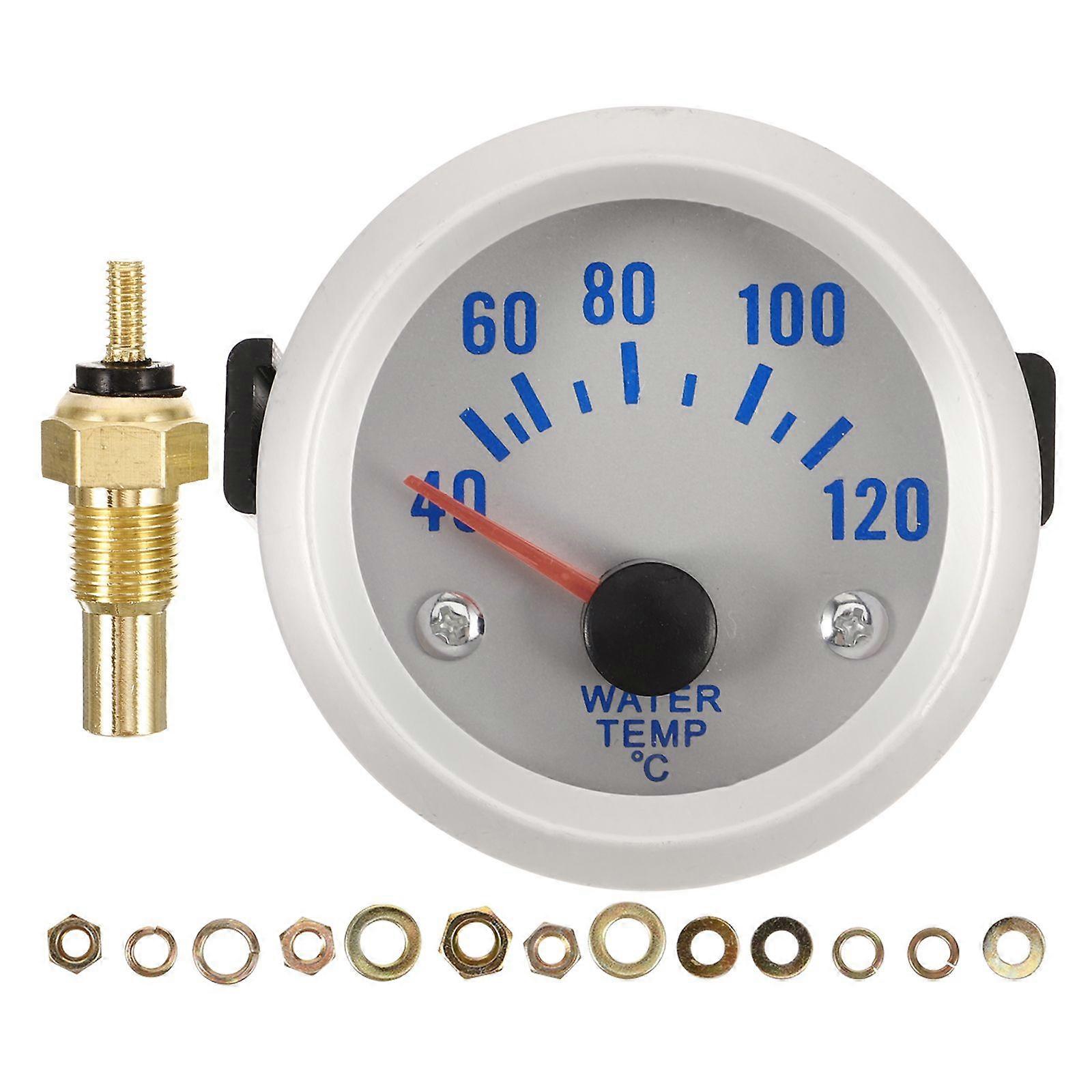 Water Temperature Gauge Led Mechanical Water Temperature Meter For Car Automotive