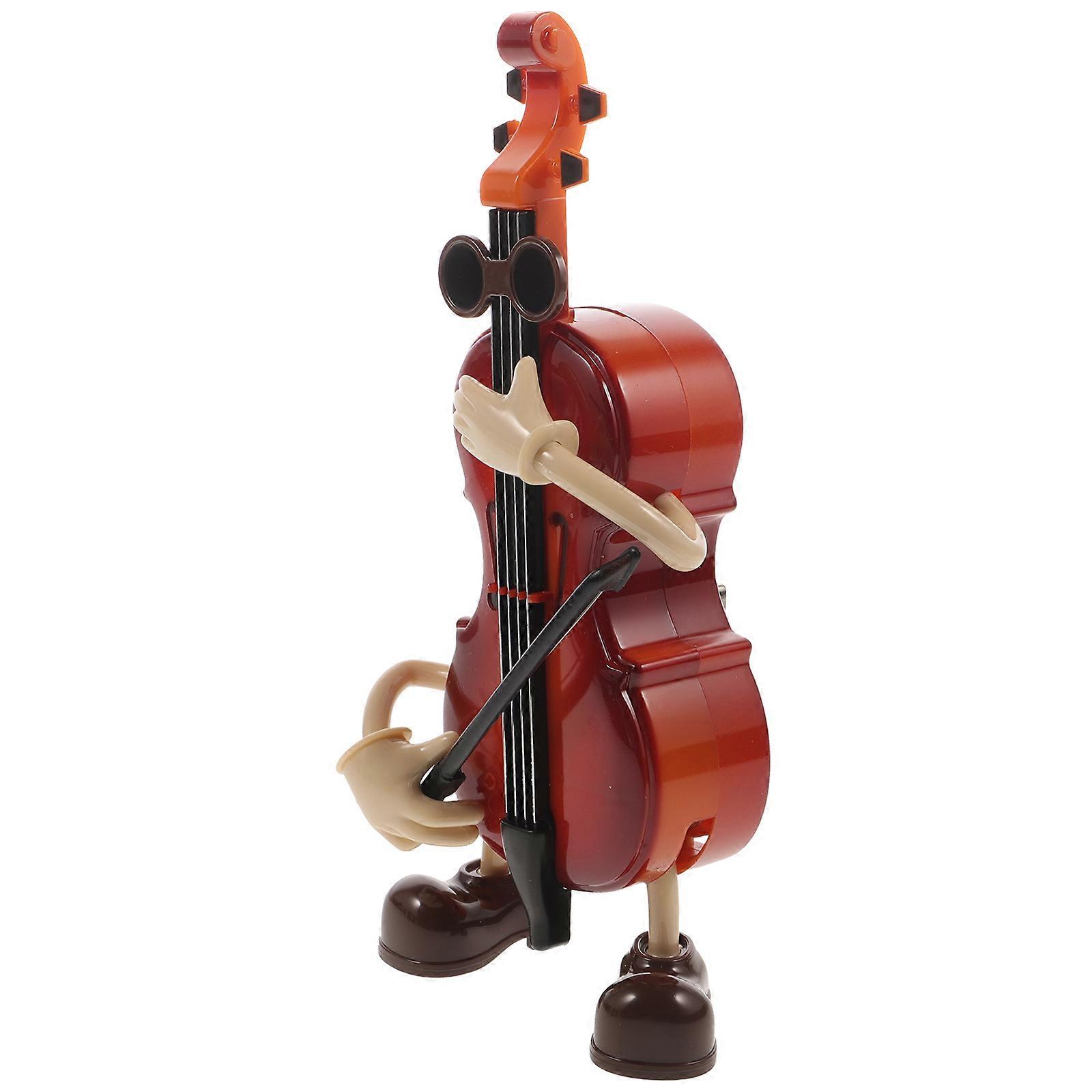 Plastic Music Box Decorative Mechanical Melody Box with Wind Up for Gift