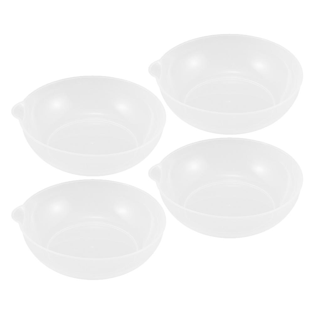 Weighing Pan Food Weighing Baking Requirements Plastic 4Pcs