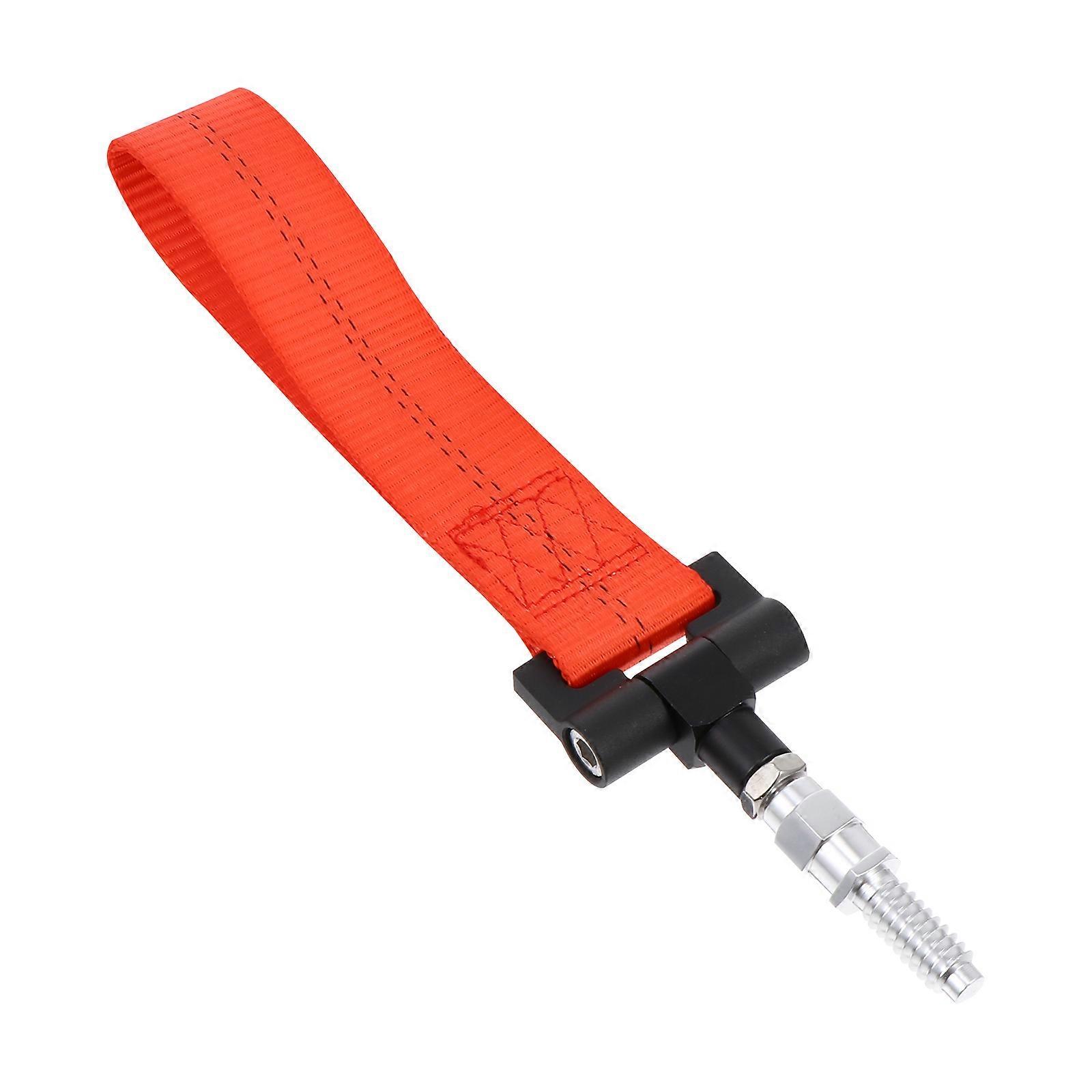 Towing Belt Decorations Tow Hook Belt Rectangular Shape Modified Design 1Set