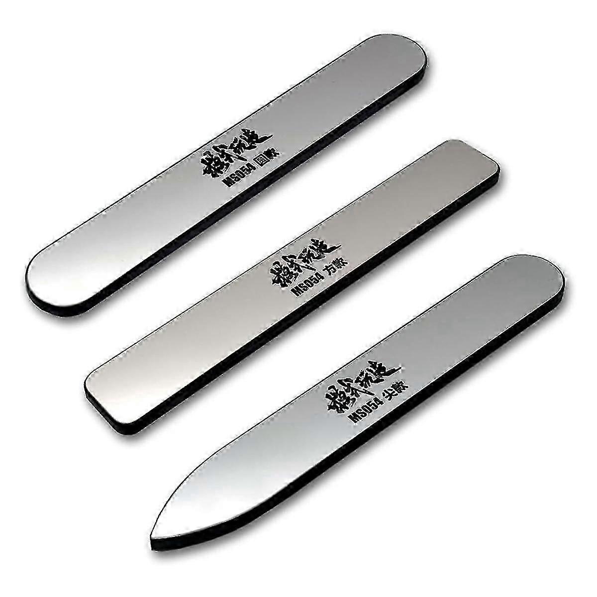3 PCS Grinding Tools Mirror Nano Glass Files Glass Polishing Files,Ultimate Precision Files 8000 10
