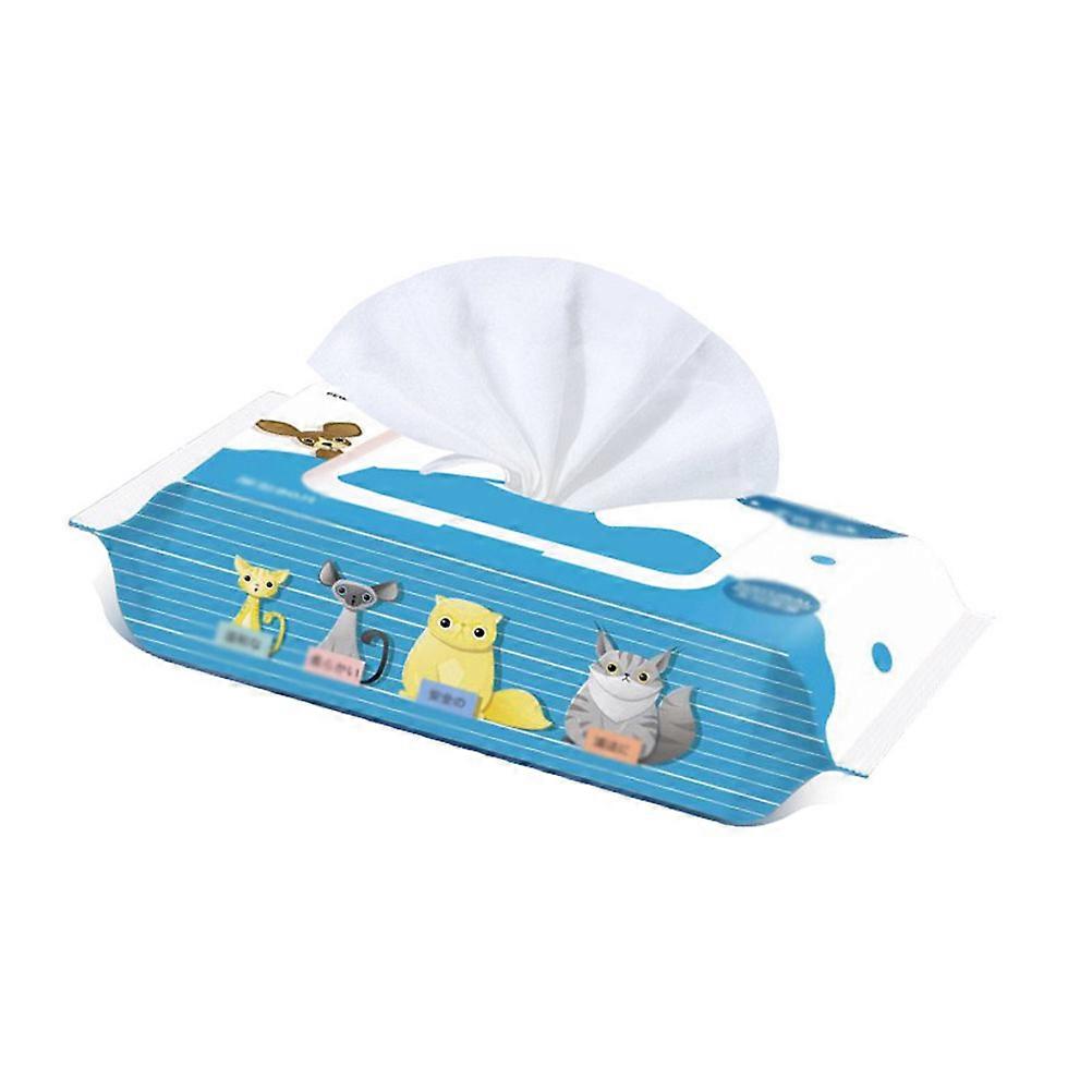Kitten Wipes Pet Wipes Cat Pet Owners Rectangular Nonwovens 80 Pieces
