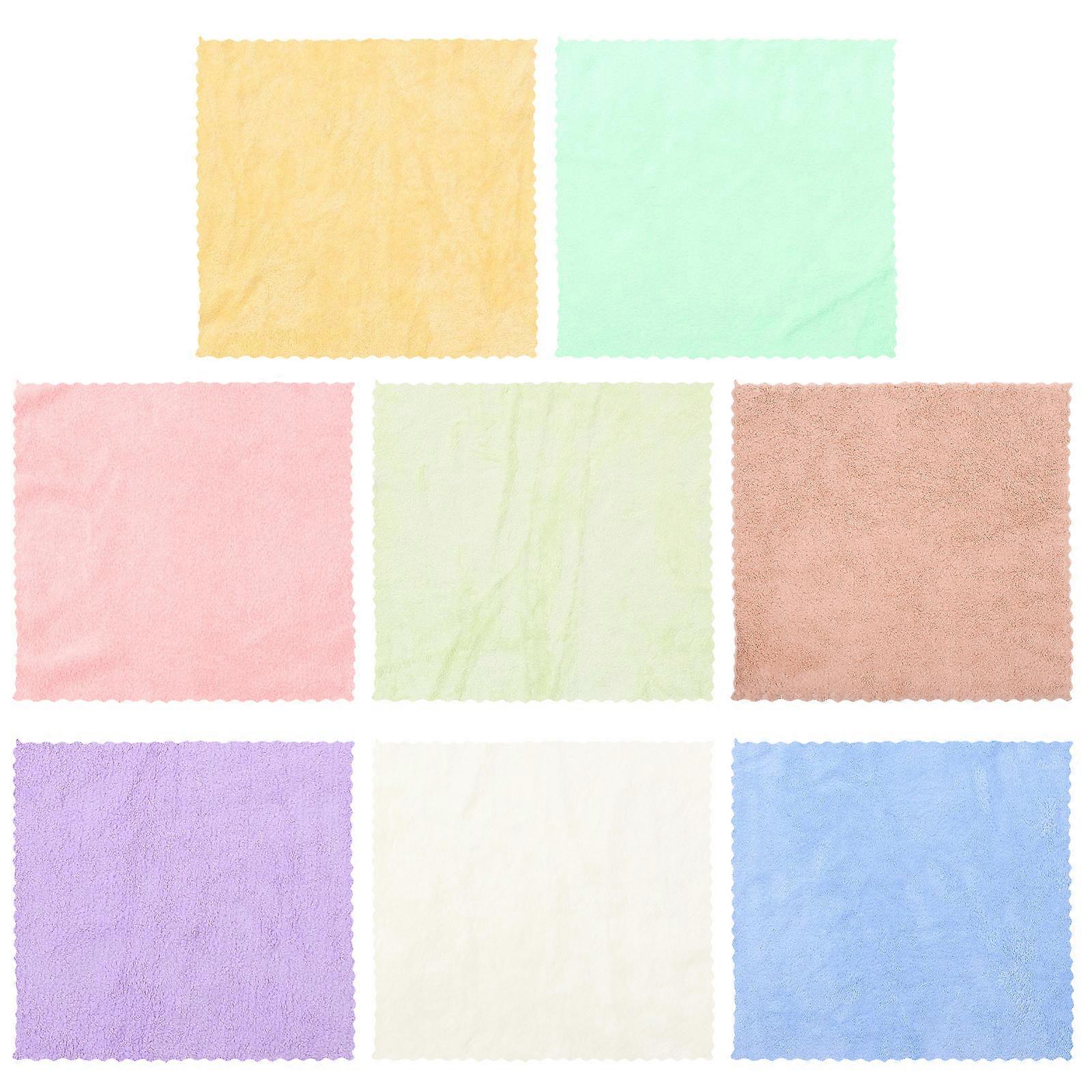 Animal Sleeping Bedding Mat Guinea Pig Bath Towel Mixed Style 30X30X0.1CM Multi-Use Drying 8Pcs