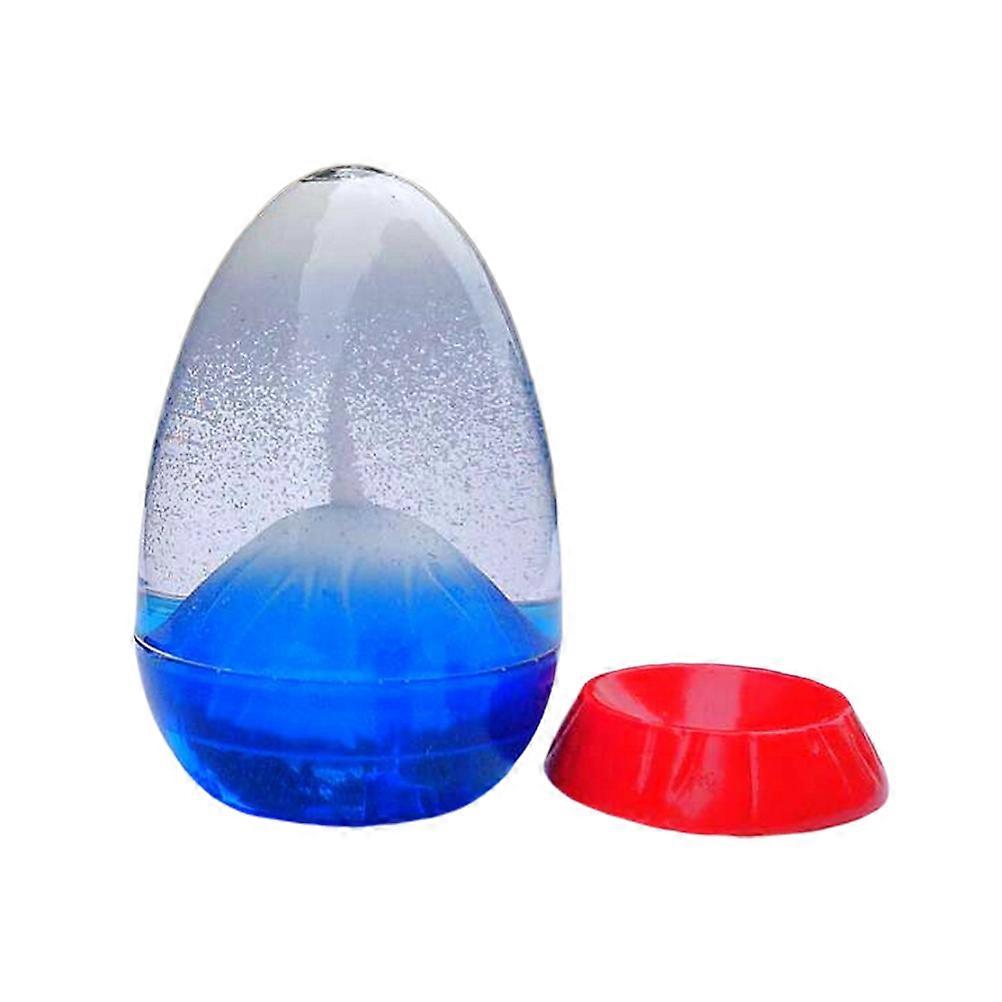 Desktop Decor Floating Sand Hourglass Desktop Ornament Creative Table Adornment for Office Space White 1Pack
