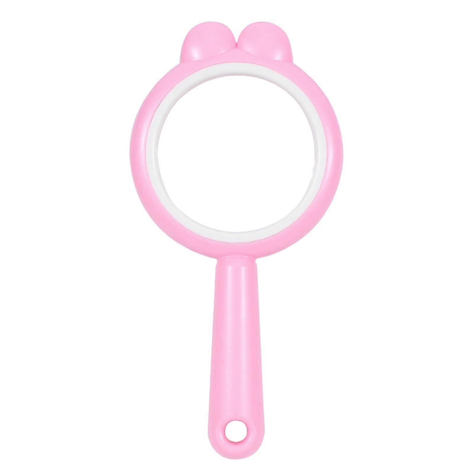 60 Mm Handheld Magnifier Shatterproof Lens For Seniors And Children, No Slip-Grip Handle, Reading Magnifier