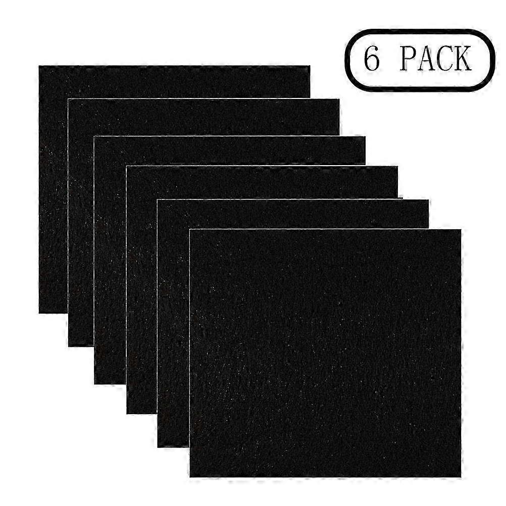 6Pcs Pet Cat Litter Box Filter Pads Activated Carbon Deodorizing Filters