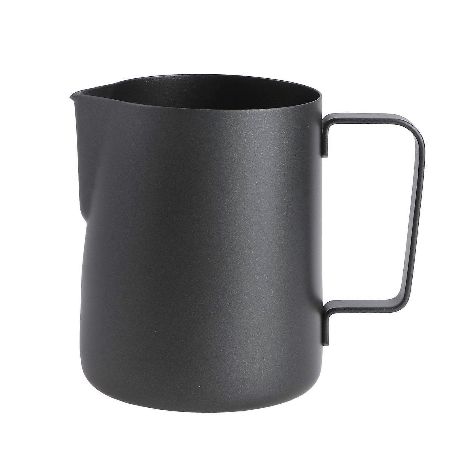 Coffee Frothing Pitcher Stainless Steel Milk Jug Coffee Preparation 350ml 1Set