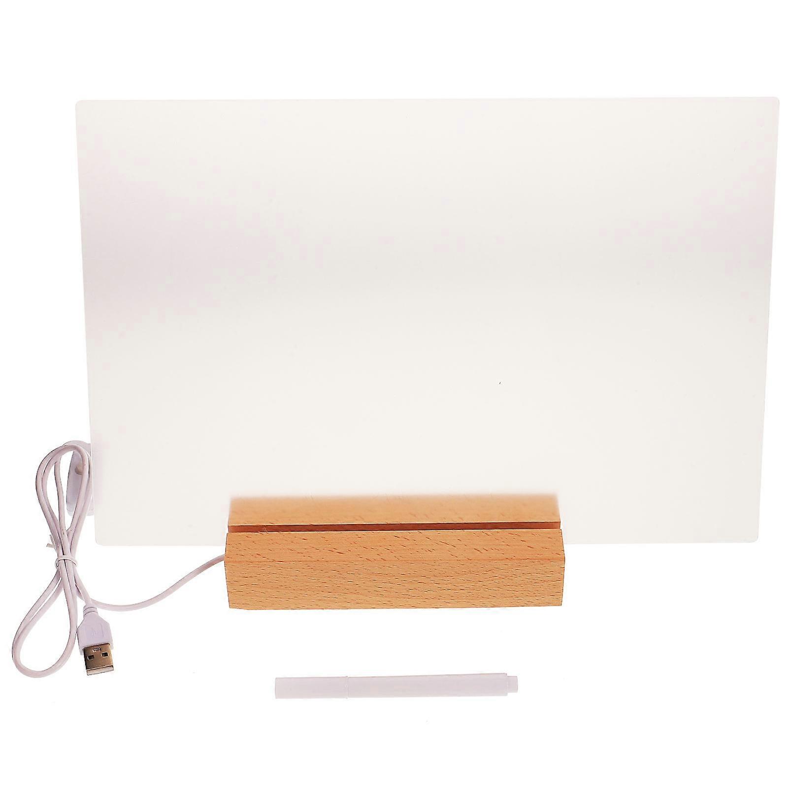 Clear Dry Erase Board for Desktop – Acrylic Writing Surface for Office, Home & School Use – Ideal for Notes, Drawings & Reminders