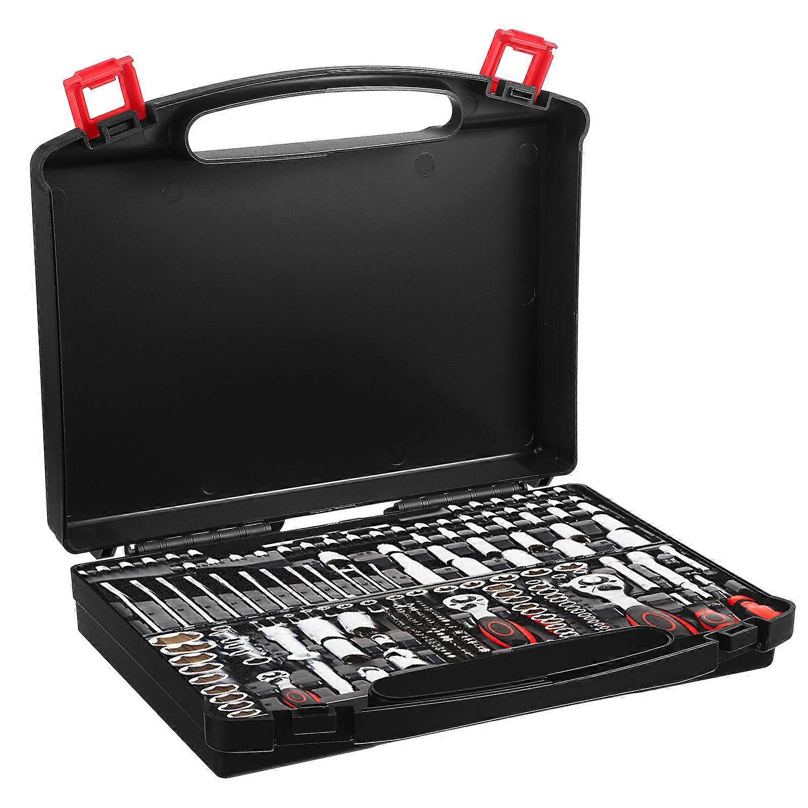 Plastic Toolbox Mobile Tool Box Outdoor Cooking PP Material 1Set