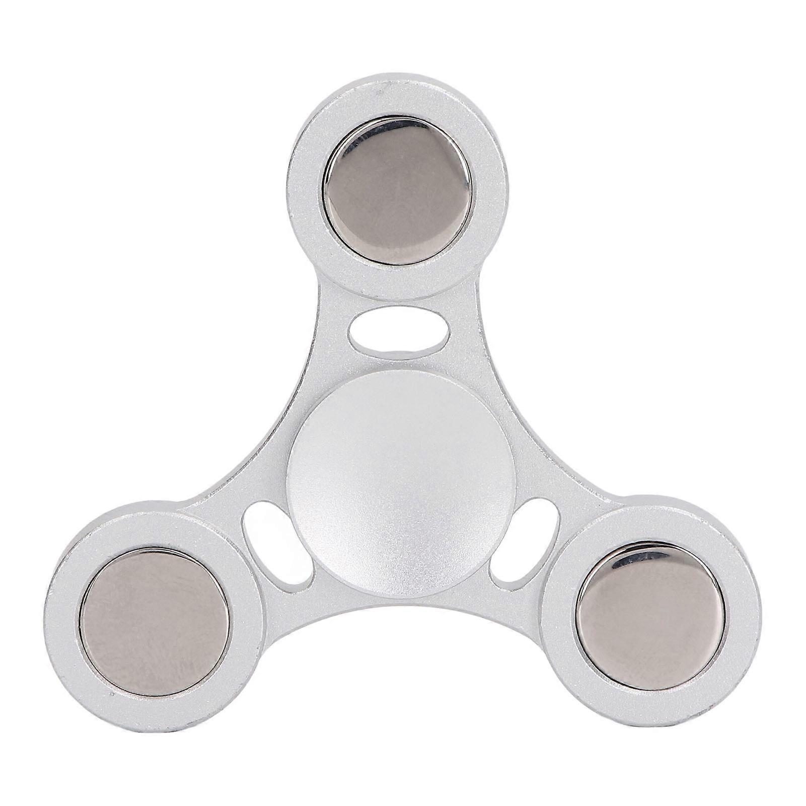 Φορητό μεταλλικό fidget spinner για ανακούφιση από το στρες και εστίαση, unisex design