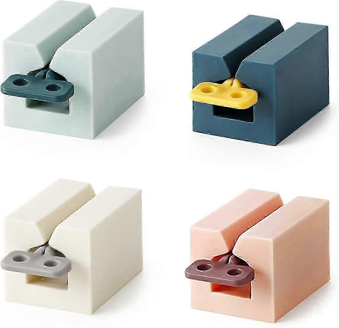 4-Piece Multi-Purpose Rotating Toothpaste Squeezer and Stand