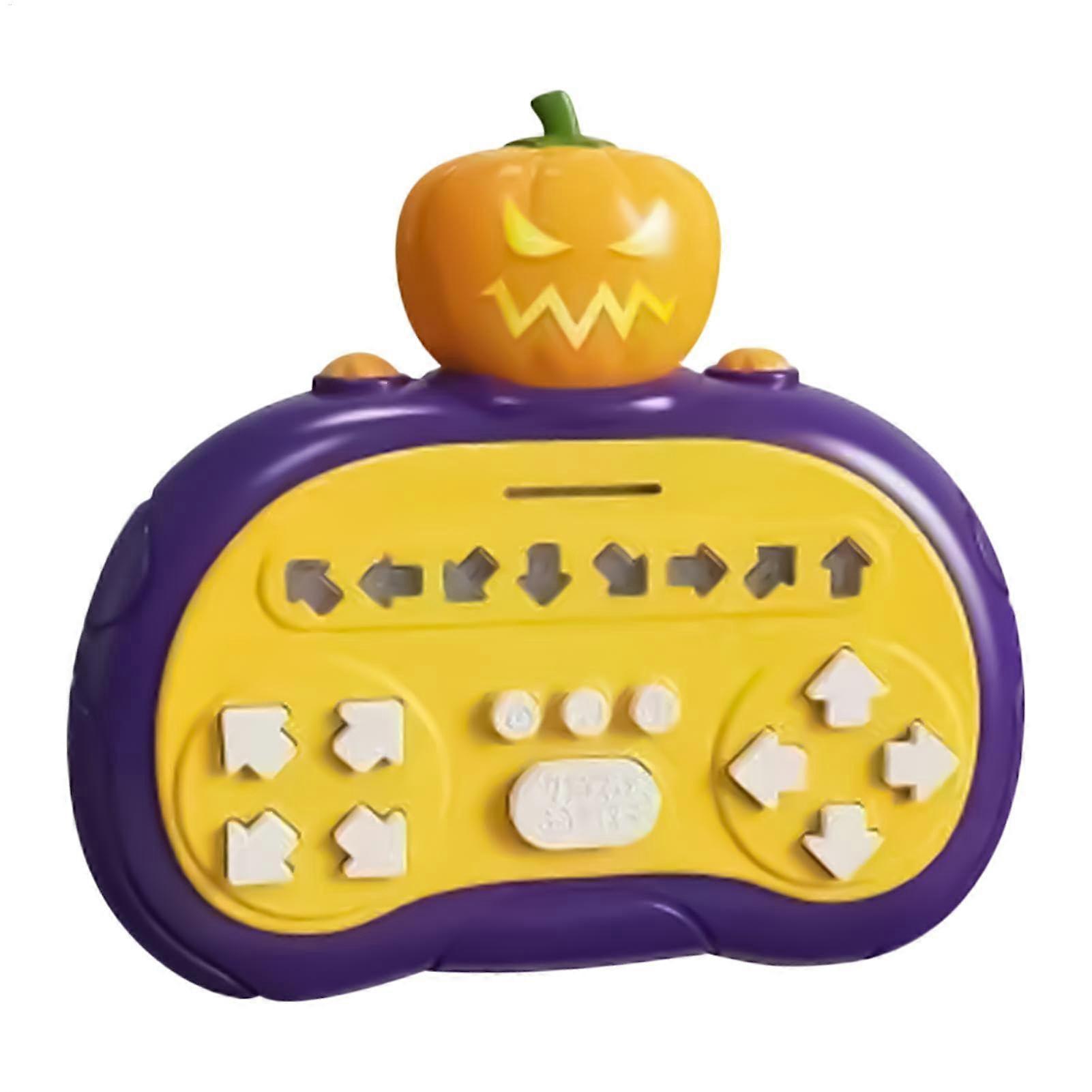 Handheld Rhythm Game, Finger Dance Game Machine, Portable Music Console with Light Fast Press Puzzle, Stress Relief Toy for Kids
